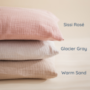 Bio-Baumwolle Kinderbettwäsche Set 'Warm Sand' - COSY COVER MINI