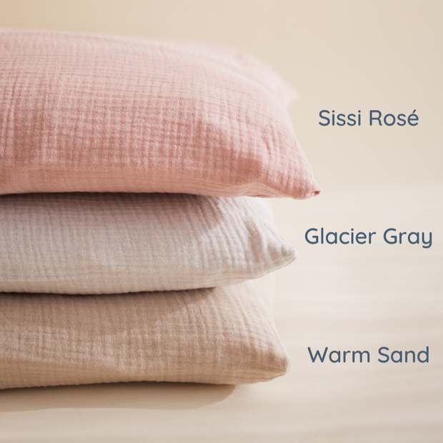 Bio-Baumwolle Kinderbettwäsche Set 'Sissi Rose' - COSY COVER MINI