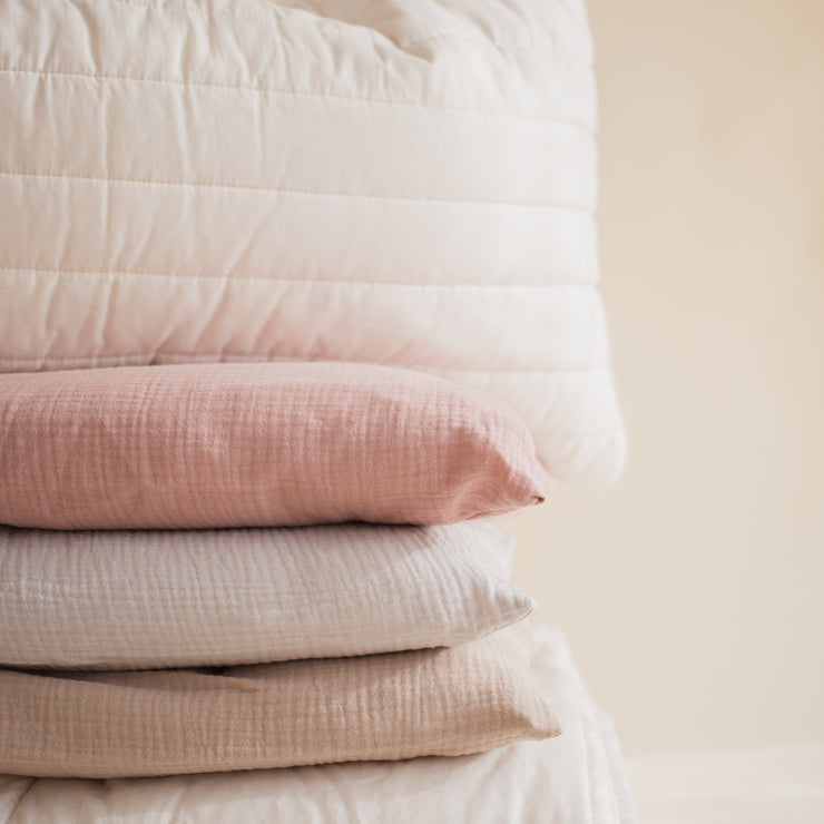 Bio-Baumwolle Kinderbettwäsche Set 'Warm Sand' - COSY COVER MINI