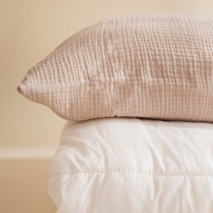 Bio-Baumwolle Kinderbettwäsche Set 'Warm Sand' - COSY COVER MINI