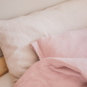 Bio-Baumwolle Kinderbettwäsche Set 'Sissi Rose' - COSY COVER MINI
