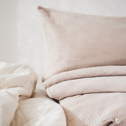 Bio-Baumwolle Bettwäsche Set 'Warm Sand' - COSY COVER