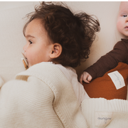 Bio-Schurwolle Baby-Strickdecke - KNIT COVER
