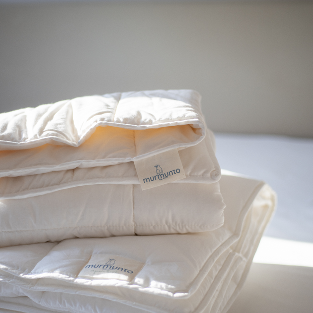Bio-Bettdecke aus reiner Baumwolle